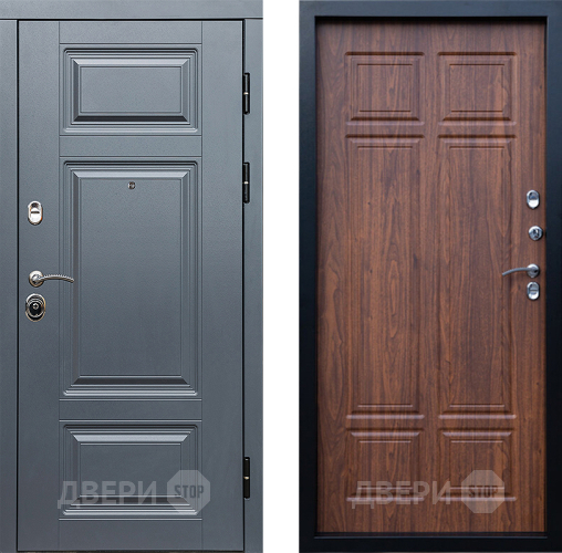 Входная металлическая Дверь Престиж Премиум Премиум Орех темный в Старой Купавне