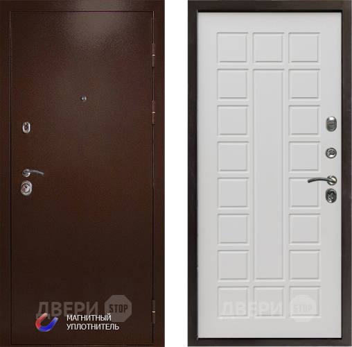 Входная металлическая Дверь Престиж Медь Престиж Бежевый мат в Старой Купавне