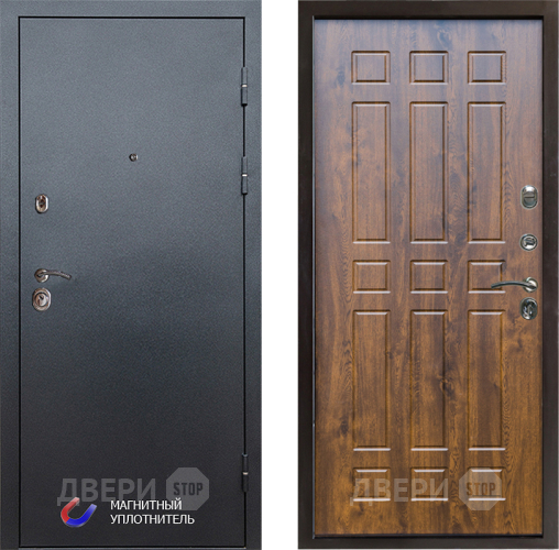 Входная металлическая Дверь Престиж Графит Спарта Дуб в Старой Купавне