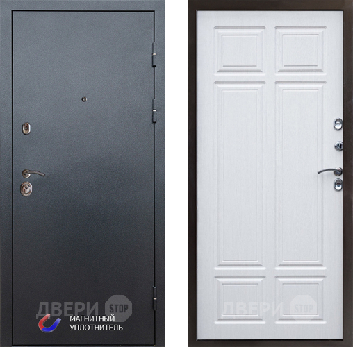 Входная металлическая Дверь Престиж Графит Премиум Лиственница белая в Старой Купавне