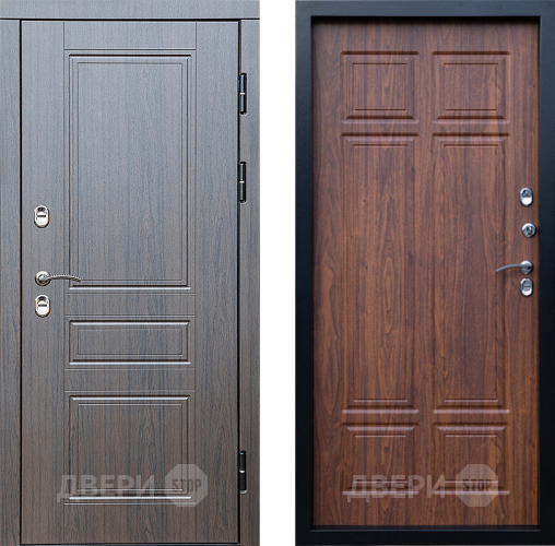 Дверь Престиж TERMO с терморазрывом Классика Премиум Орех темный в Старой Купавне