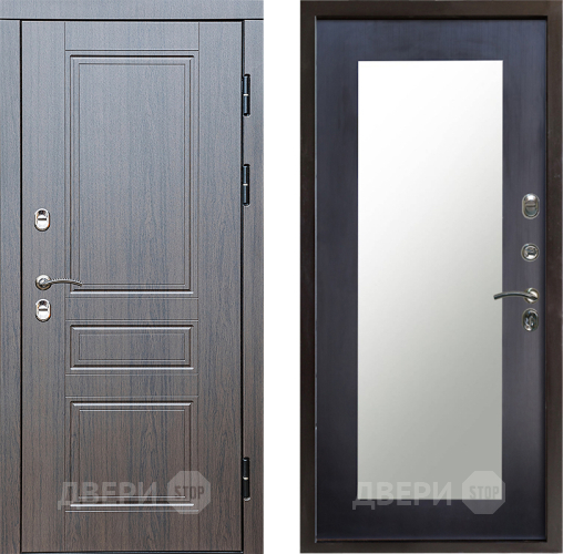 Дверь Престиж TERMO с терморазрывом Классика Зеркало пастораль Венге в Старой Купавне