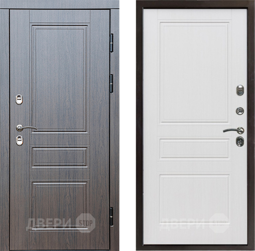 Входная металлическая Дверь Престиж TERMO с терморазрывом Классика Классика Белое дерево в Старой Купавне