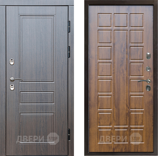 Входная металлическая Дверь Престиж TERMO с терморазрывом Классика Престиж Дуб в Старой Купавне