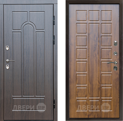 Входная металлическая Дверь Престиж TERMO с терморазрывом Арка Престиж Дуб в Старой Купавне