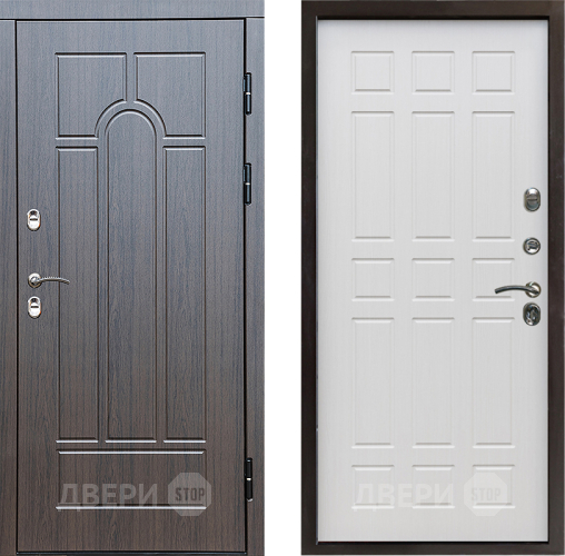 Дверь Престиж TERMO с терморазрывом Арка Спарта Лиственница белая в Старой Купавне