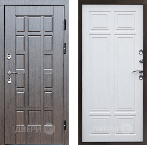 Входная металлическая Дверь Престиж TERMO с терморазрывом Престиж Премиум Лиственница белая в Старой Купавне