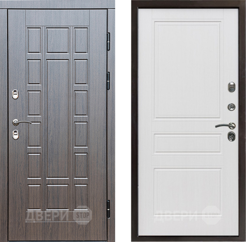 Входная металлическая Дверь Престиж TERMO с терморазрывом Престиж Классика Белое дерево в Старой Купавне