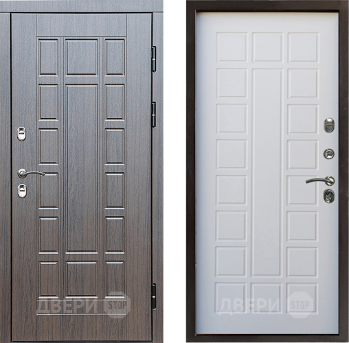 Входная металлическая Дверь Престиж TERMO с терморазрывом Престиж Престиж Белое дерево в Старой Купавне