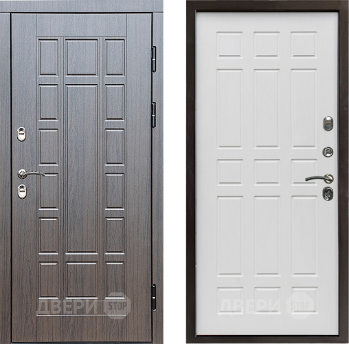Входная металлическая Дверь Престиж TERMO с терморазрывом Престиж Спарта Белое дерево в Старой Купавне