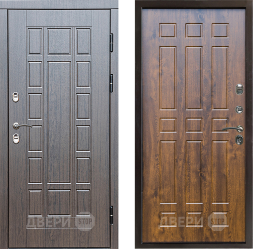Входная металлическая Дверь Престиж TERMO с терморазрывом Престиж Спарта Дуб в Старой Купавне