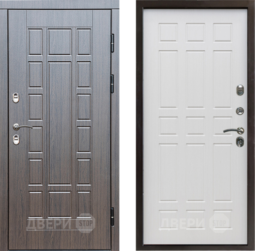Входная металлическая Дверь Престиж TERMO с терморазрывом Престиж Спарта Лиственница белая в Старой Купавне