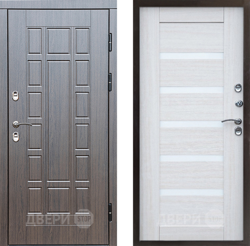 Дверь Престиж TERMO с терморазрывом Престиж Царга Лиственница белая в Старой Купавне