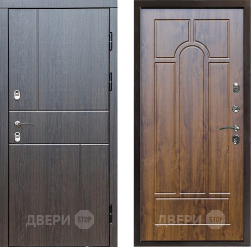 Входная металлическая Дверь Престиж TERMO с терморазрывом Горизонт Венге Арка Дуб в Старой Купавне