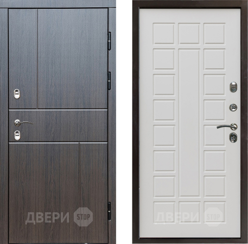 Входная металлическая Дверь Престиж TERMO с терморазрывом Горизонт Венге Престиж Бежевый мат в Старой Купавне