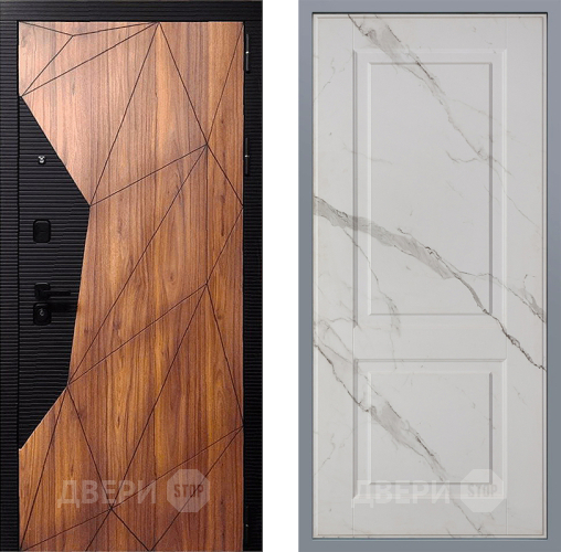 Дверь Заводские двери Морра Доррен Мрамор белый в Старой Купавне