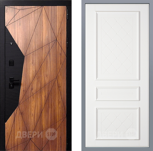 Дверь Заводские двери Морра Урбино Белый софт в Старой Купавне