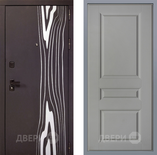 Дверь Заводские двери Леванте Стокгольм Грей софт в Старой Купавне