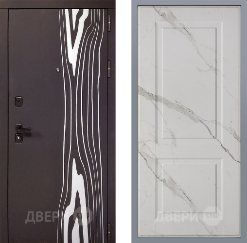 Дверь Заводские двери Леванте Доррен Мрамор белый в Старой Купавне