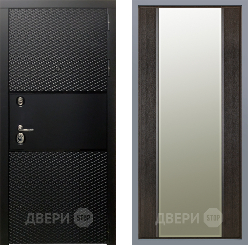 Дверь Заводские двери Тефлон Зеркало Макси Венге в Старой Купавне