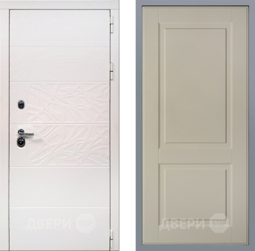 Дверь Заводские двери Дэко Вайт Доррен Шампань в Старой Купавне