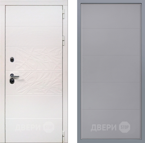 Дверь Заводские двери Дэко Вайт Тривия Грей софт в Старой Купавне