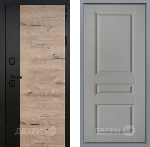 Дверь Заводские двери Ларте Стокгольм Грей софт в Старой Купавне