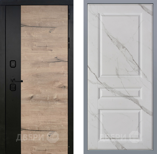 Дверь Заводские двери Ларте Стокгольм Мрамор белый в Старой Купавне