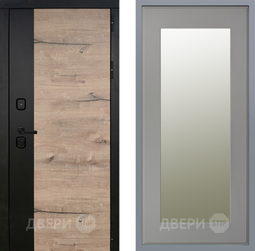 Дверь Заводские двери Ларте Зеркало Модерн Грей софт в Старой Купавне