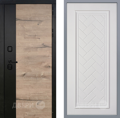 Дверь Заводские двери Ларте Упра Белый софт в Старой Купавне