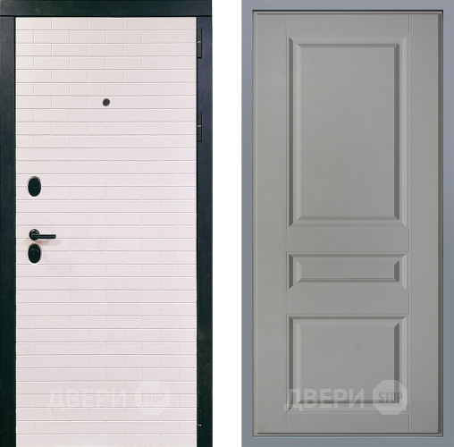 Дверь Заводские двери Сохо Стокгольм Грей софт в Старой Купавне