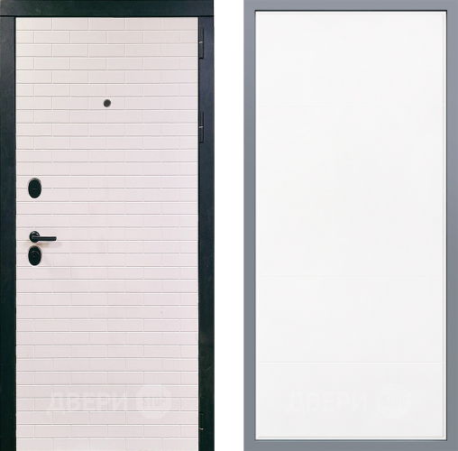 Дверь Заводские двери Сохо Тривия Белый софт в Старой Купавне