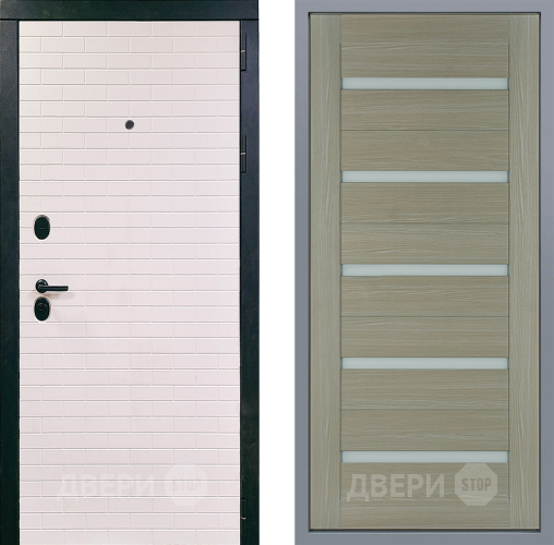 Дверь Заводские двери Сохо СБ-1 Капучино в Старой Купавне