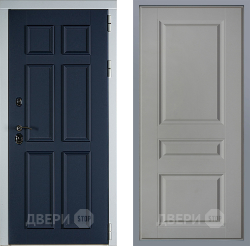 Дверь Заводские двери Стокгольм Стокгольм Грей софт в Старой Купавне