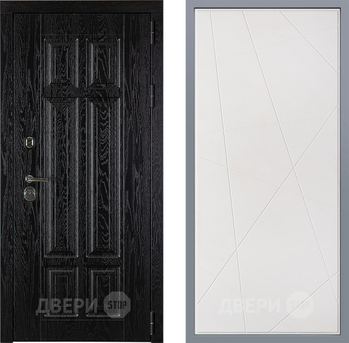 Дверь Заводские двери Мюнхен Флитта Белый софт в Старой Купавне