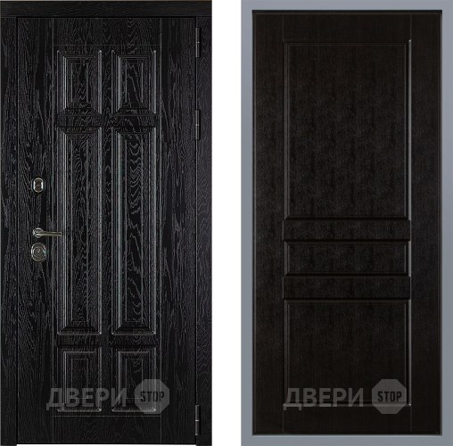 Дверь Заводские двери Мюнхен К-2 Венге в Старой Купавне