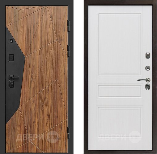 Входная металлическая Дверь Престиж Avangard Классика Белое дерево в Старой Купавне