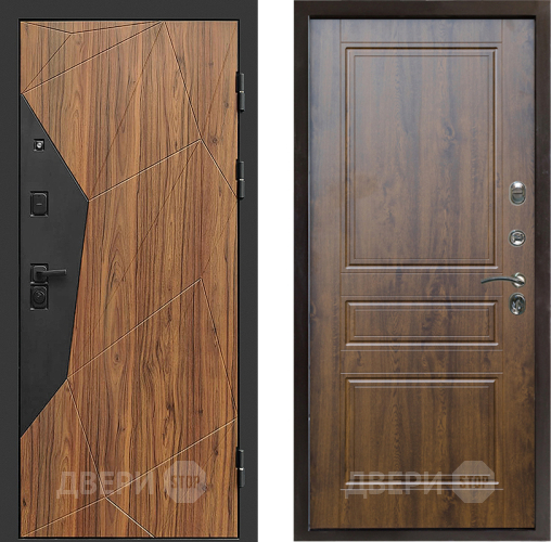 Входная металлическая Дверь Престиж Avangard Классика Дуб в Старой Купавне