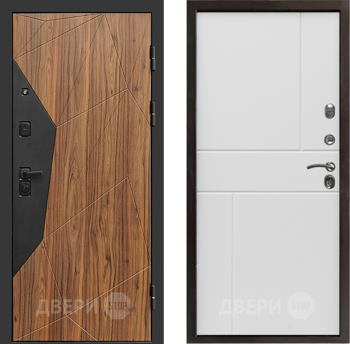 Входная металлическая Дверь Престиж Avangard Горизонт Бетон белый в Старой Купавне