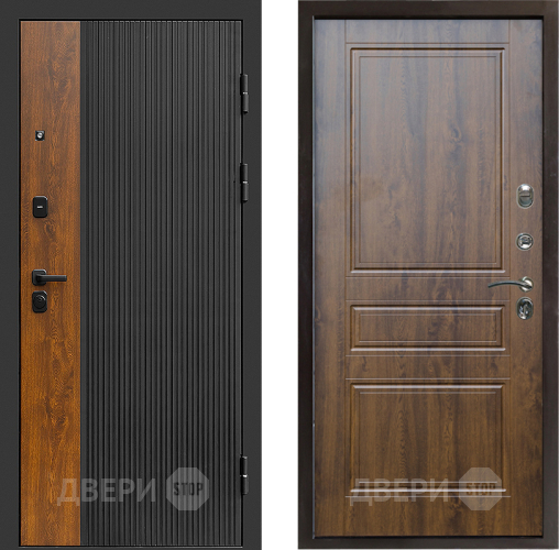 Входная металлическая Дверь Престиж Prestizh Классика Дуб в Старой Купавне
