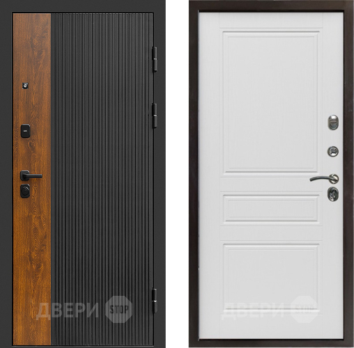 Входная металлическая Дверь Престиж Prestizh Классика Лиственница белая в Старой Купавне