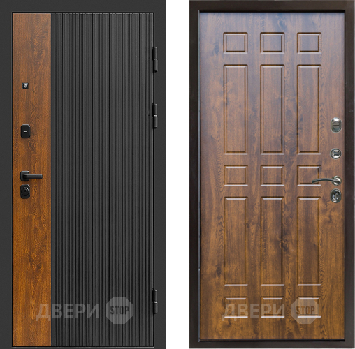 Входная металлическая Дверь Престиж Prestizh Спарта Дуб в Старой Купавне