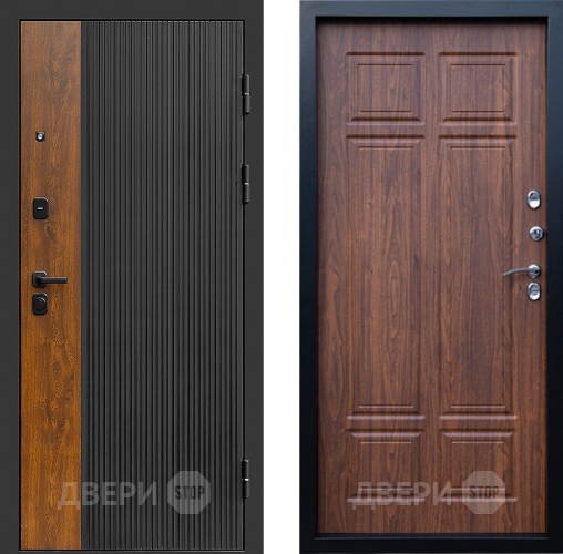 Входная металлическая Дверь Престиж Prestizh Премиум Орех темный в Старой Купавне
