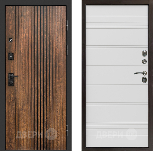 Входная металлическая Дверь Престиж Tvist Line Белый в Старой Купавне