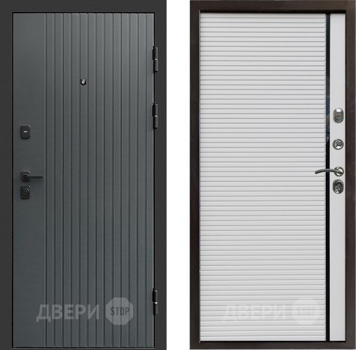 Входная металлическая Дверь Престиж Tvist Grey Porte Белый в Старой Купавне