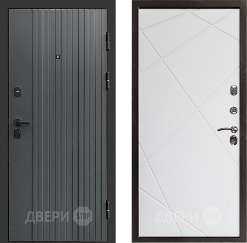 Дверь Престиж Tvist Grey Лучи Бетон белый в Старой Купавне