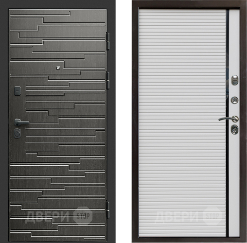 Входная металлическая Дверь Престиж Rivera Porte Белый в Старой Купавне