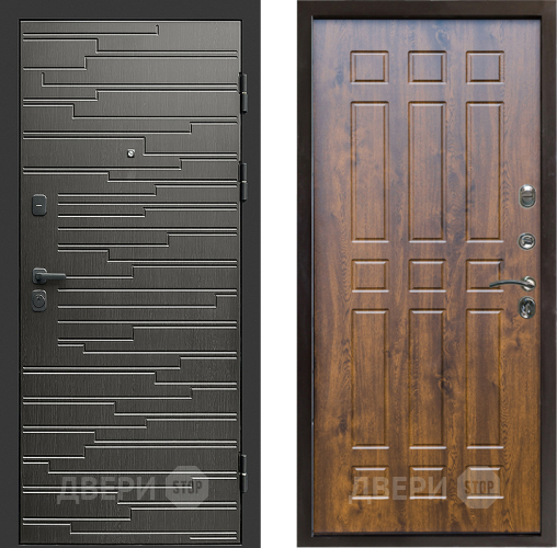 Входная металлическая Дверь Престиж Rivera Спарта Дуб в Старой Купавне