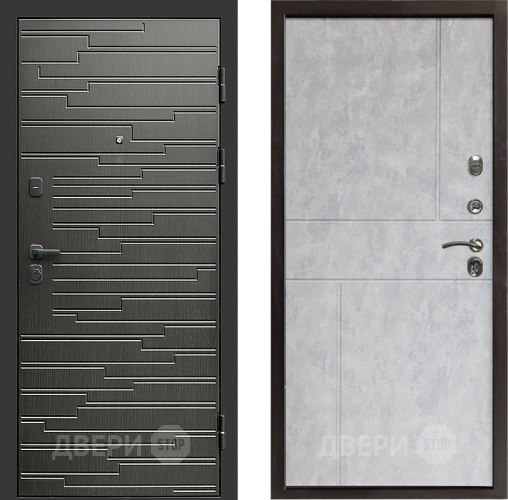 Дверь Престиж Rivera Горизонт Бетон светлый в Старой Купавне