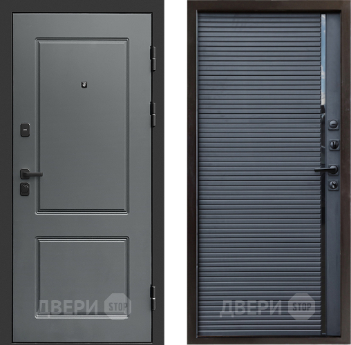 Входная металлическая Дверь Престиж Verona Porte Черный кварц в Старой Купавне